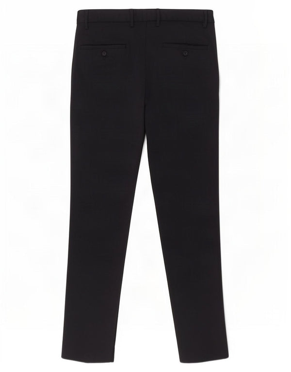Zara Mens Skinny Chino Trousers IT 42 Large W32 L28 Navy Blue Cotton