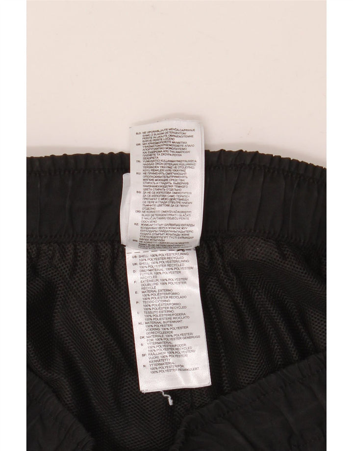Pantaloncini sportivi Adidas Climalite da uomo grandi in poliestere nero