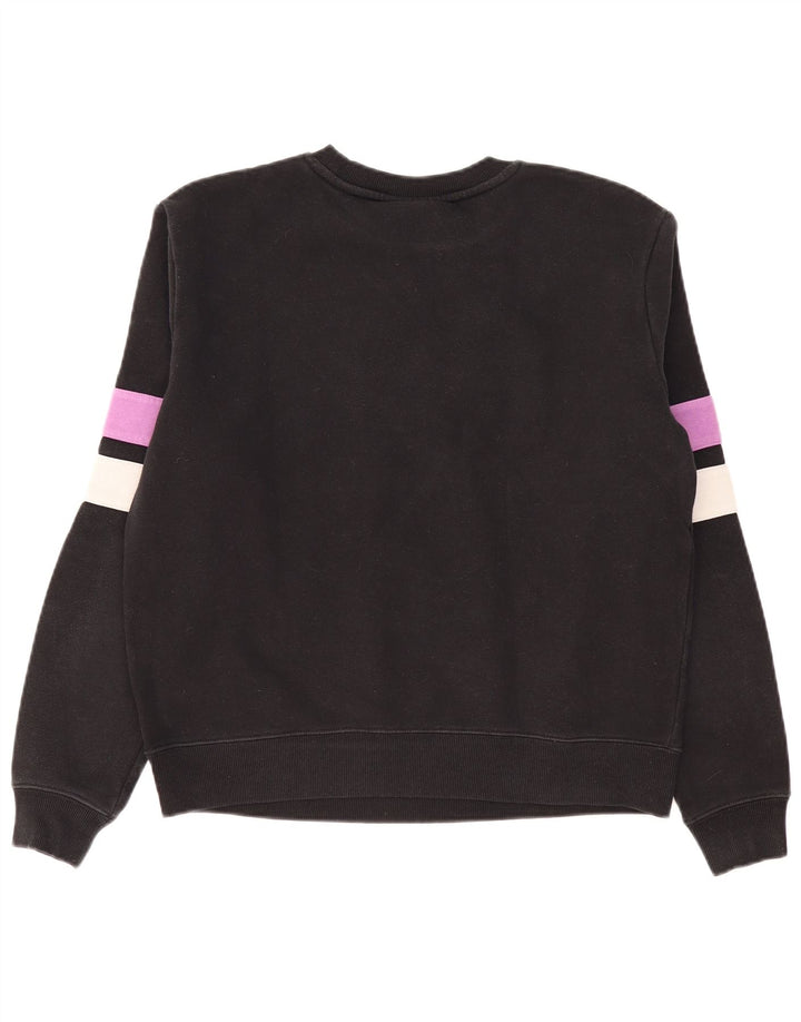 Felpa grafica da donna Fila Felpa UK 16 Large Black Colourblock