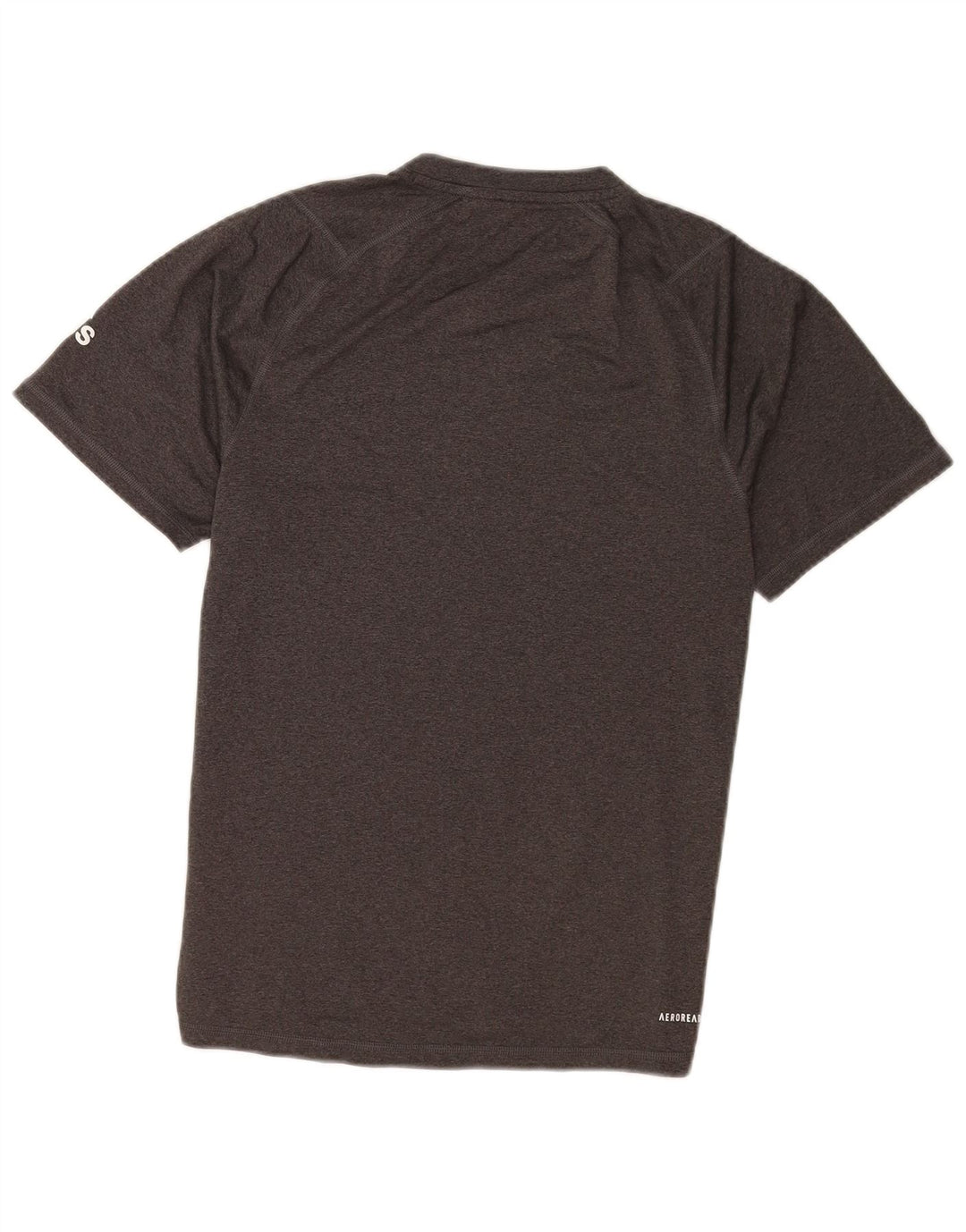 T-shirt Adidas Aeroready da uomo piccola in poliestere grigio