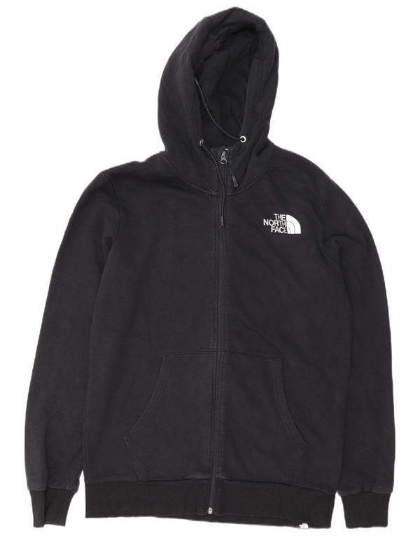 Maglione con cappuccio e zip da uomo The North Face grande in cotone nero