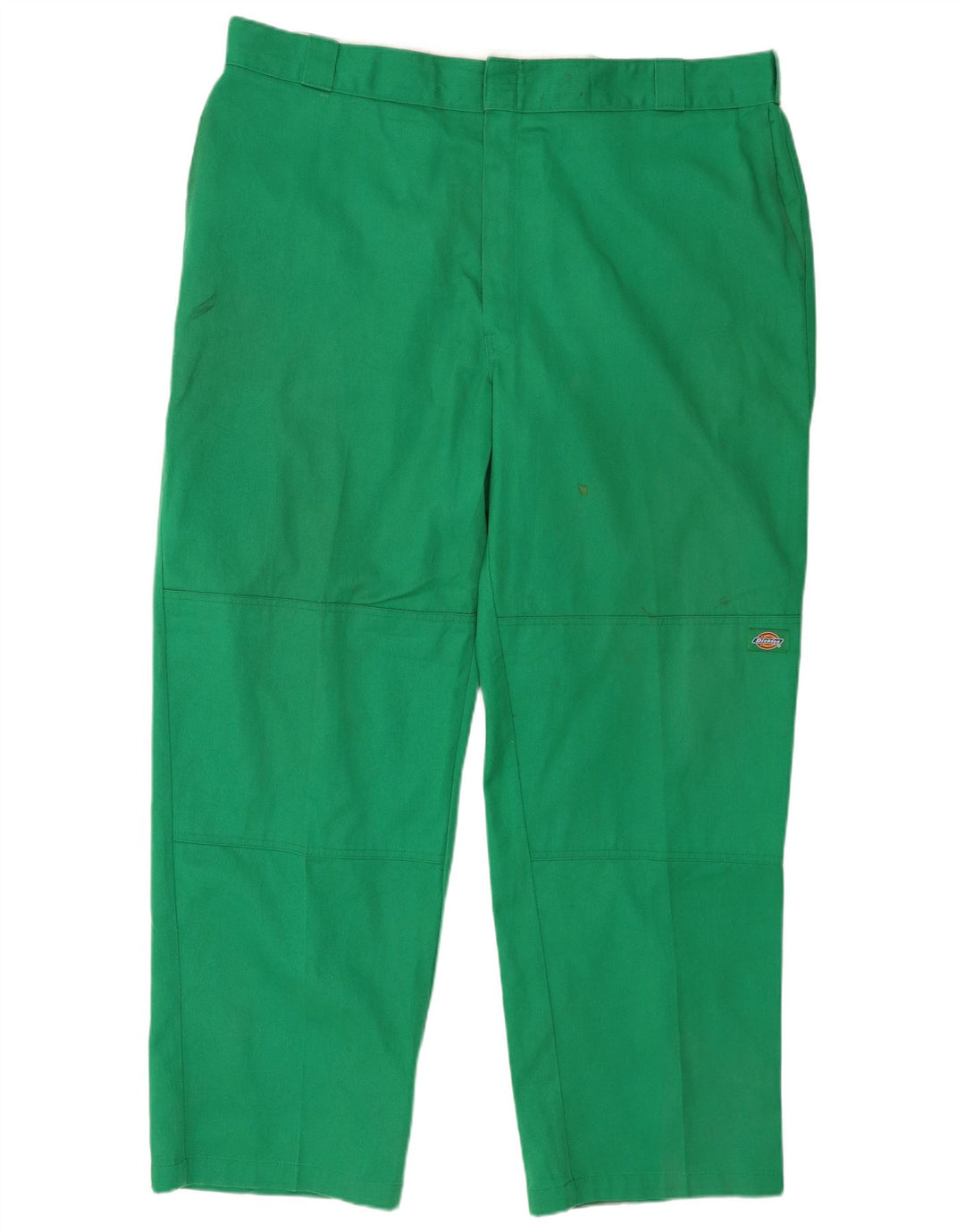 Pantaloni cargo dritti da uomo Dickies W44 L32 poliestere verde