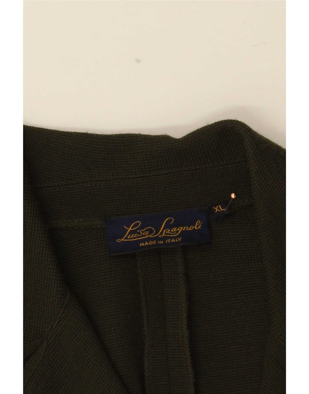 Luisa Spagnoli Giacca Blazer da Donna a 1 Bottone UK 18 XL Verde