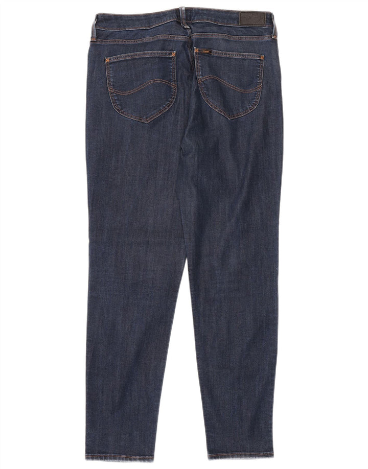 Jeans Lee Scarlett alti skinny da donna W32 L31 Lyocell blu