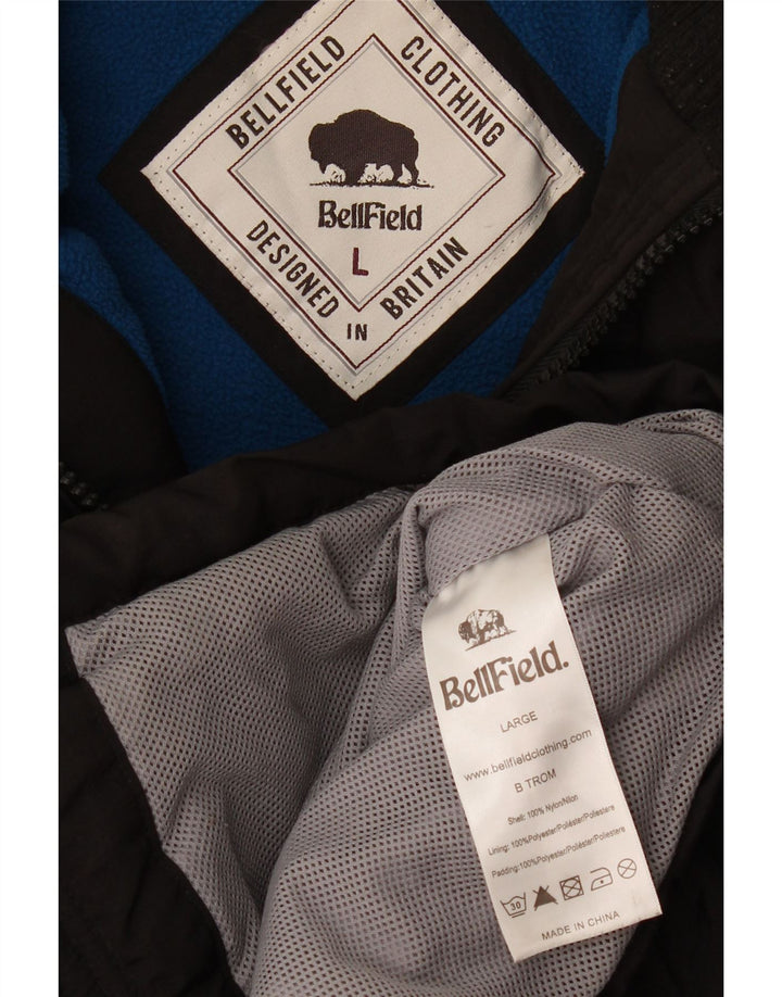Giacca utility da uomo Bellfield UK 40 grande poliestere nero