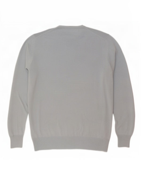 Maglione maglione girocollo da uomo Zara XL in cotone blu