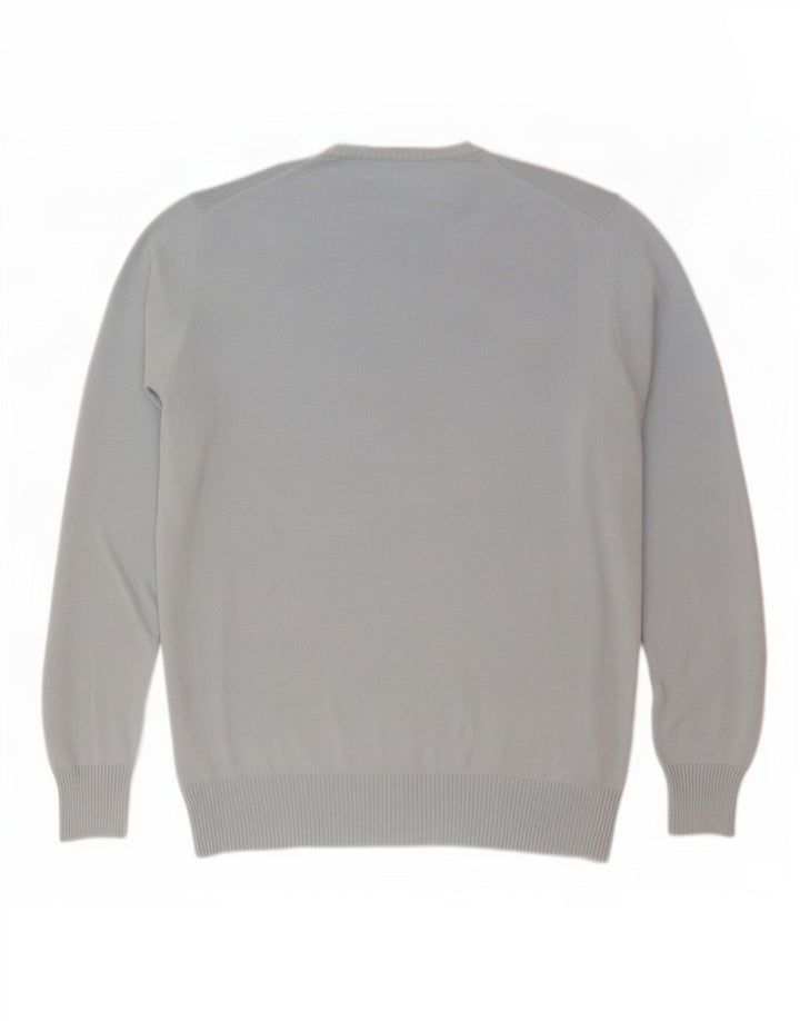 Maglione maglione girocollo da uomo Zara XL in cotone blu