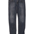 Jeans dritti da uomo Rifle IT 48 medio W34 L34 cotone blu