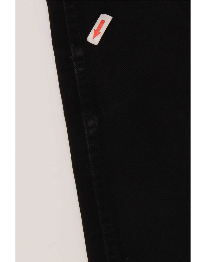 Jeans dritti da uomo Wrangler Texas W38 L34 cotone nero