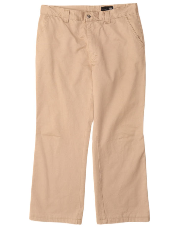 Pantaloni chino dritti da uomo Gas W36 L29 in cotone beige
