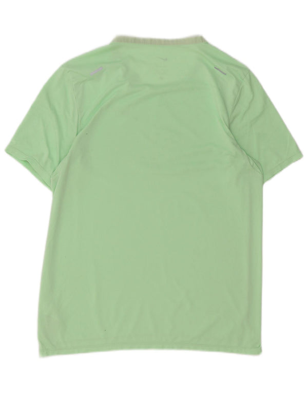 T-shirt Nike Dri Fit da uomo, piccola, in poliestere verde