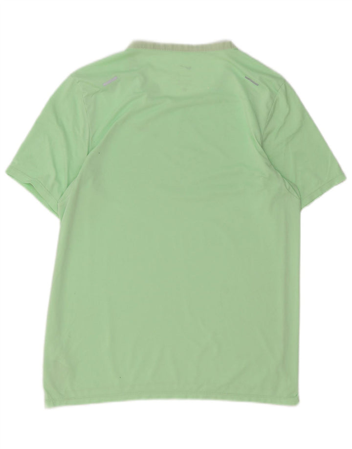T-shirt Nike Dri Fit da uomo, piccola, in poliestere verde
