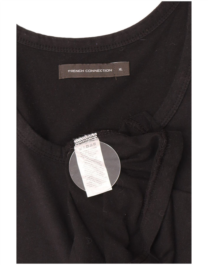 Canotta da uomo French Connection XL in cotone nero