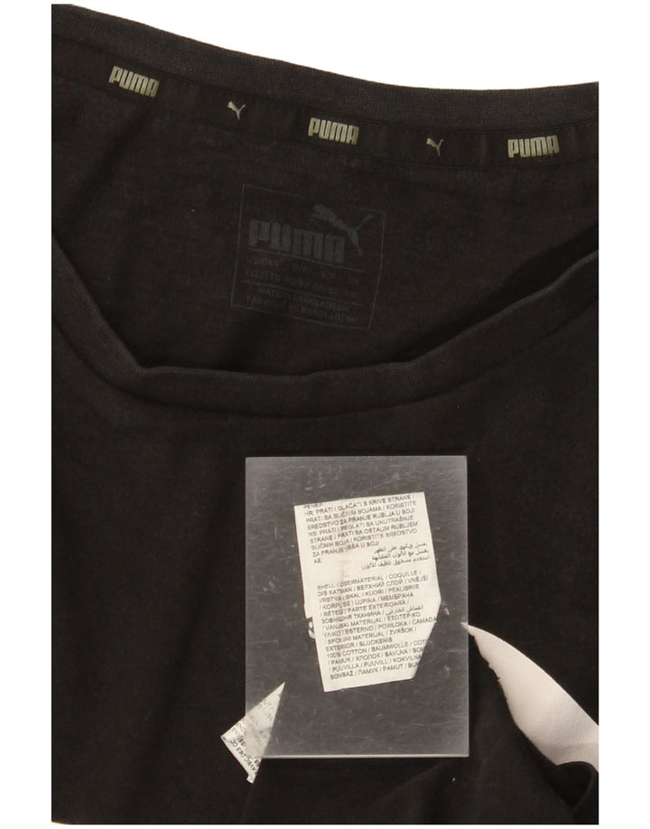 T-shirt grafica da uomo PUMA Top 2XL cotone nero