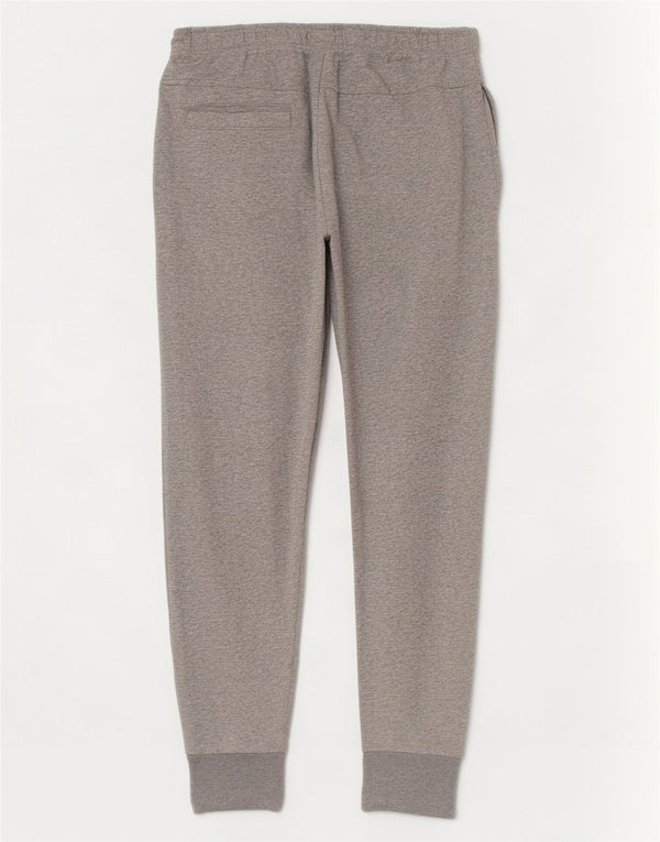 Pantaloni da tuta da uomo Zara Joggers grandi in cotone chiazzato grigio
