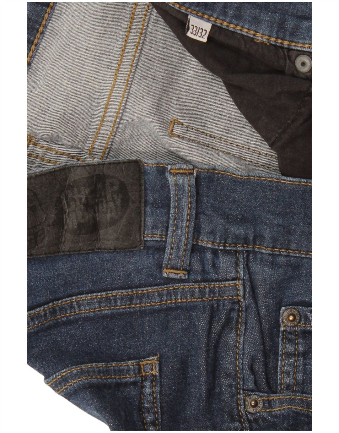 Jeans slim da uomo economici Monday W33 L32 Blu