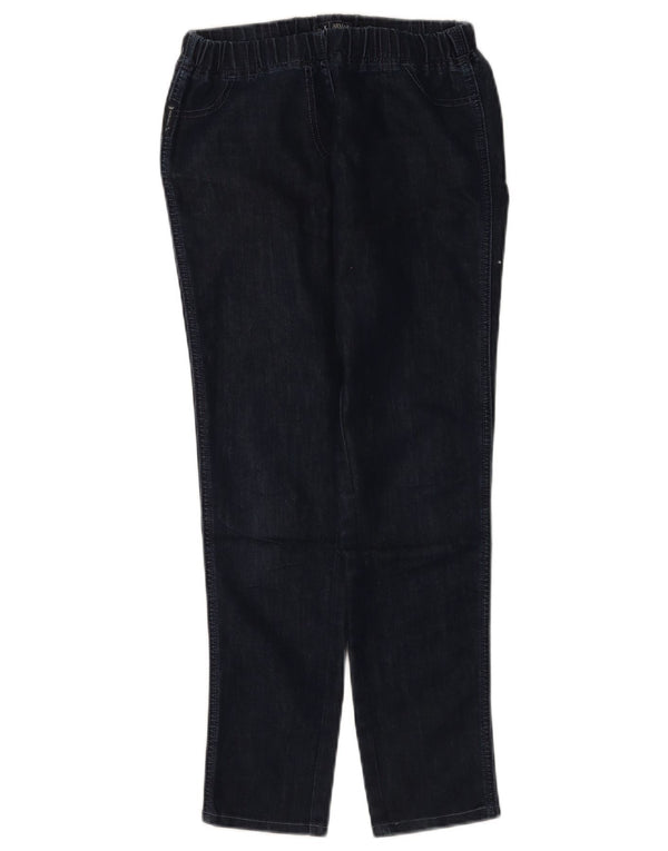Armani Womens Slim Jeans W29 L27 Navy Blue Cotton