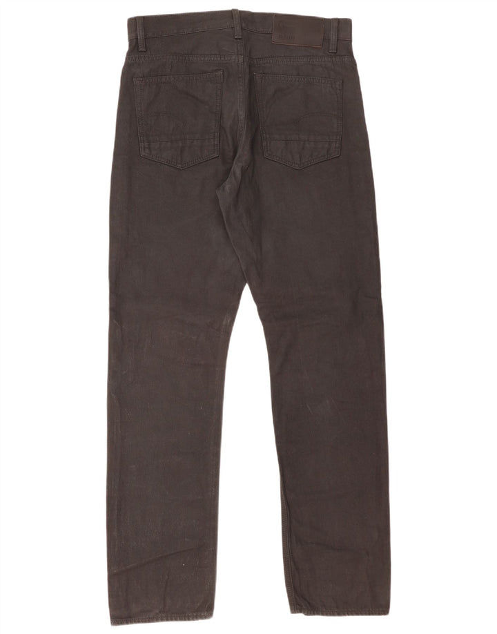 Jeans dritti da uomo G-Star W31 L32 cotone nero