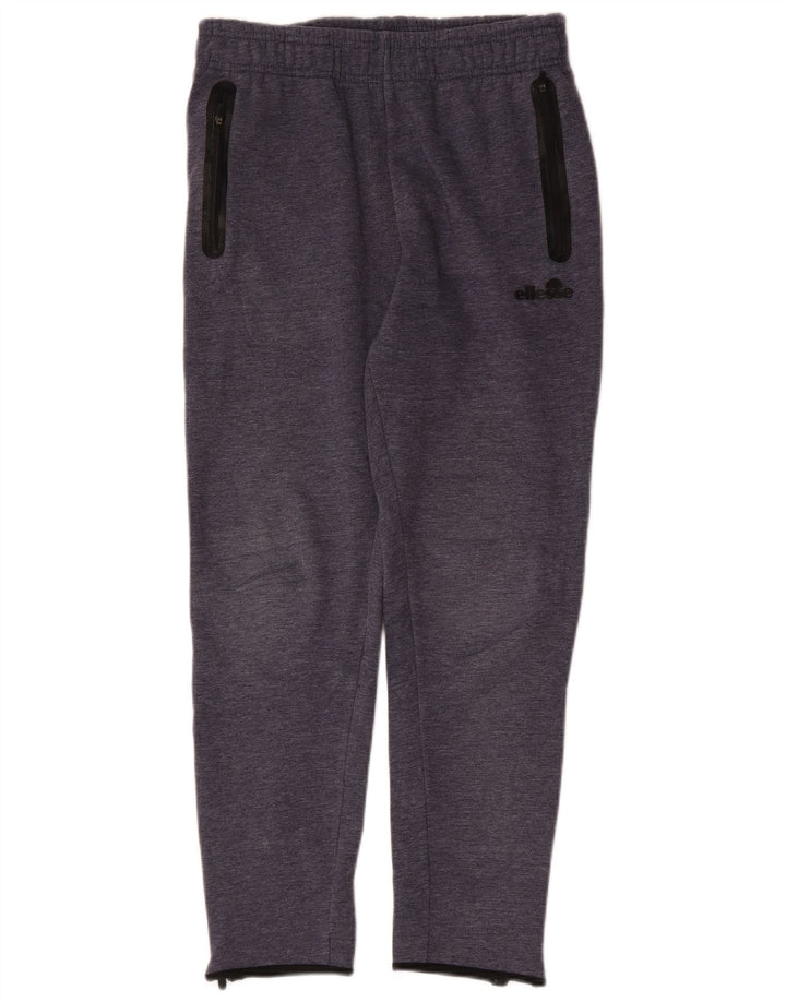 Pantaloni da tuta da uomo Ellesse cotone medio blu navy
