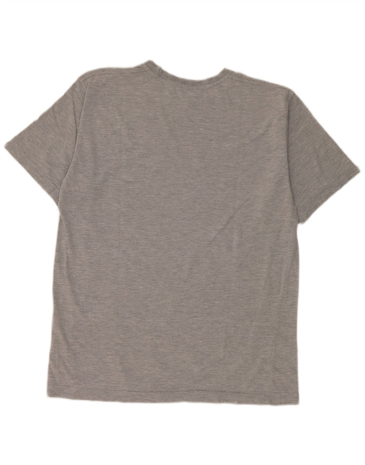 T-shirt Fila Uomo Top IT 50 Cotone Grigio Medio