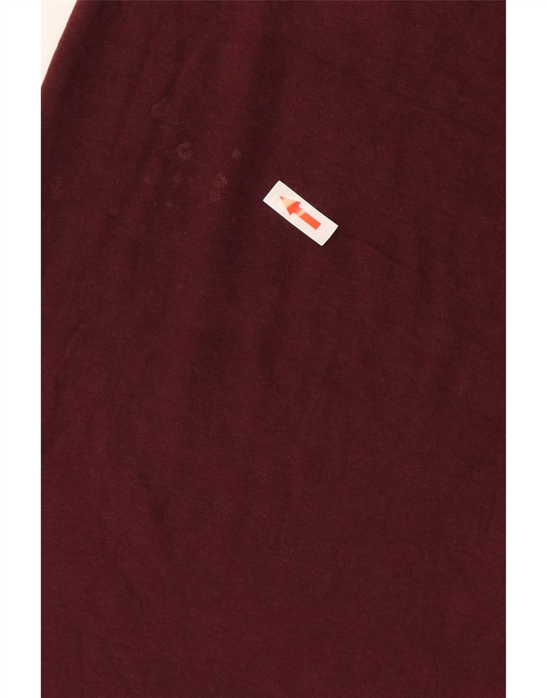 T-shirt da uomo French Connection Top in cotone bordeaux medio