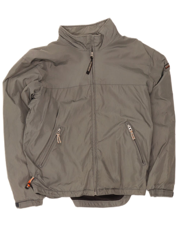 Giubbotto bomber da uomo Napapijri UK 40 grande nylon grigio