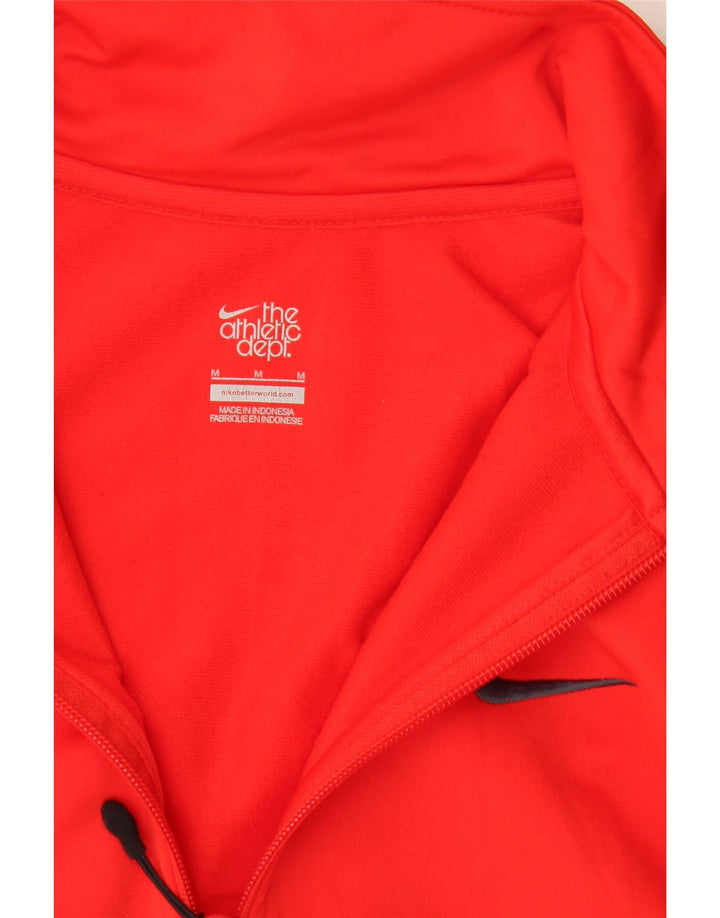Giacca da tuta da uomo NIKE, colore rosso medio, color block