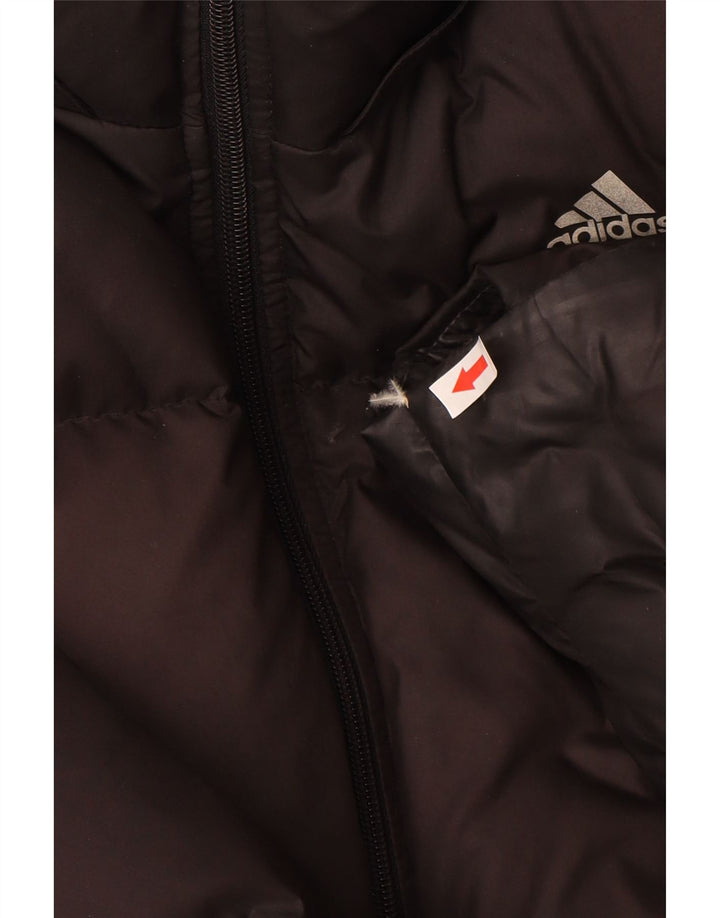 Giacca imbottita da uomo Adidas UK 40 grande poliestere nero