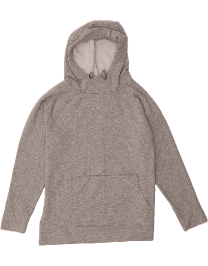 ATHLETA Womens Hoodie Jumper UK 16 Large Grey Polyester Vintage Athleta and Second-Hand Athleta from Messina Hembry 
