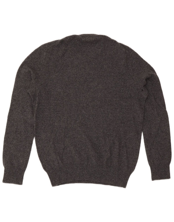 Polo Ralph Lauren Maglione girocollo da uomo in lana grigio medio