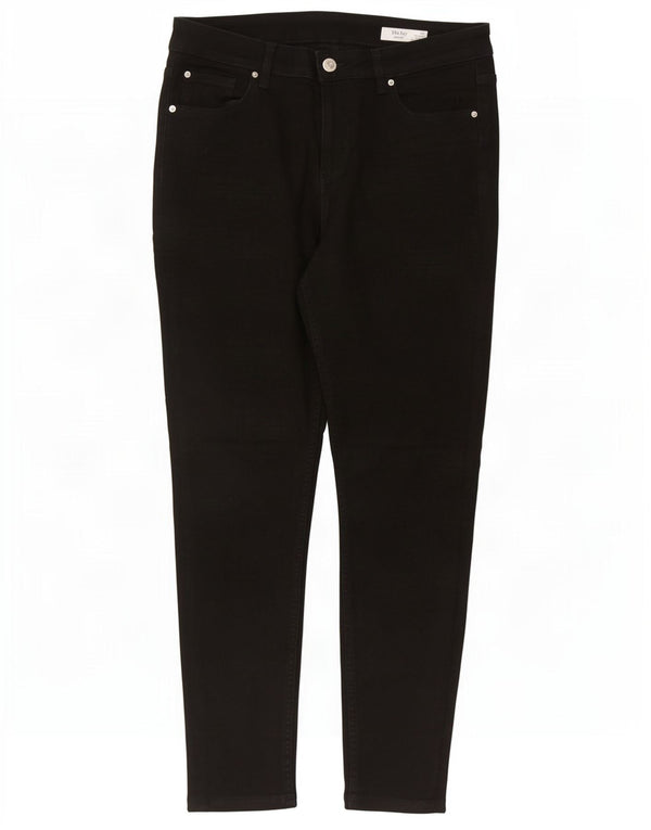 Marks & Spencer Donna The Ivy Skinny Jeans UK 14 Large W32 L28 Nero