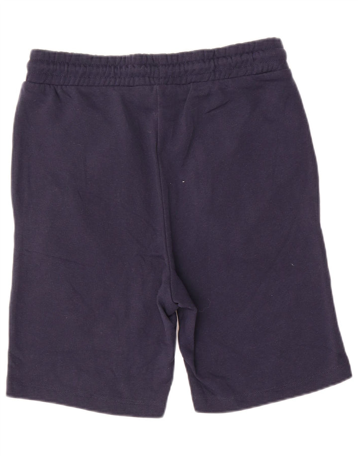 Pantaloncini sportivi grafici da uomo Jack & Jones piccoli in cotone blu navy