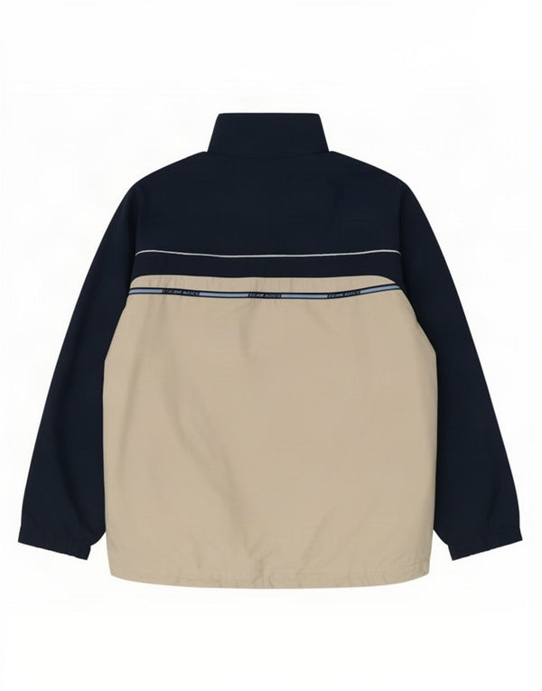 Giacca da ginnastica da uomo Asics, giacca grande, colore blu navy
