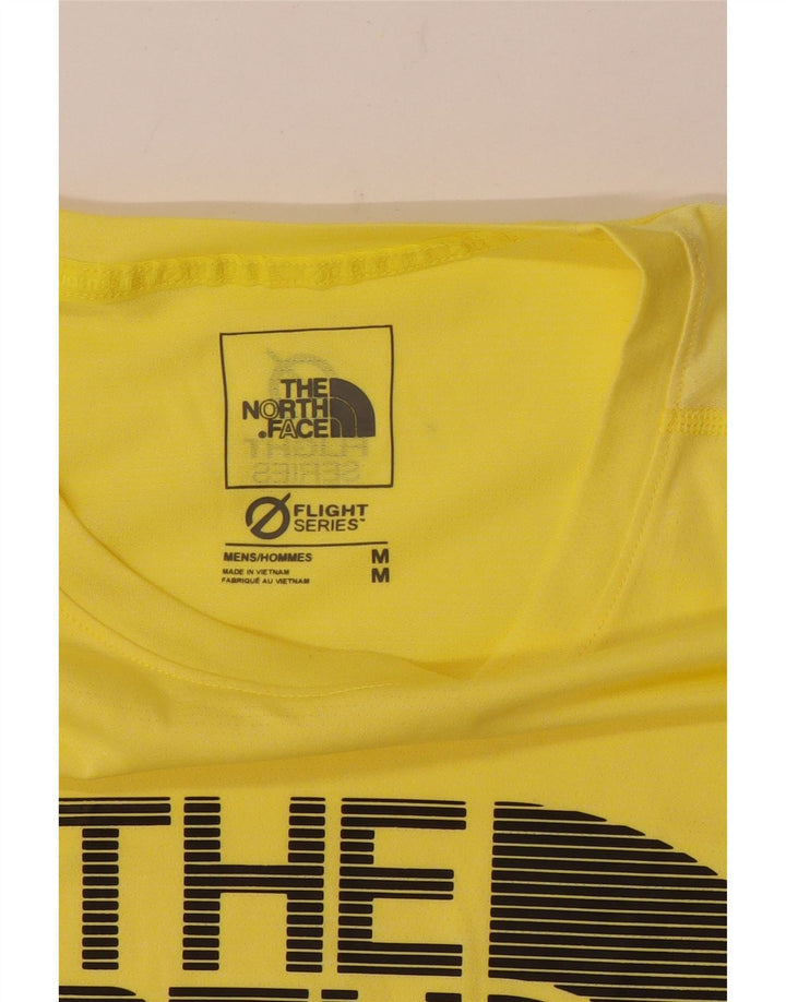 T-shirt grafica da uomo The North Face Top giallo medio