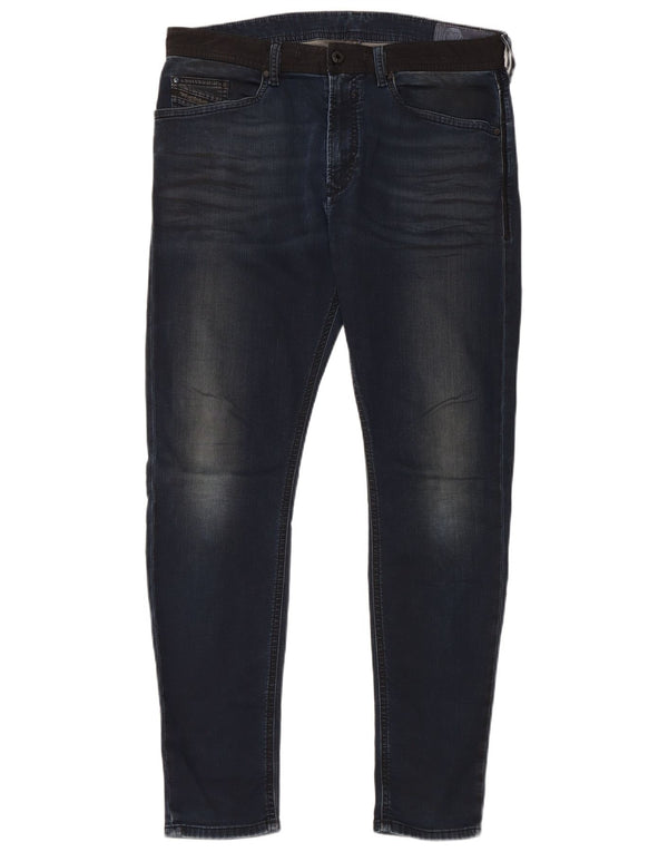 Jeans skinny da uomo Spender DIESEL W32 L30 cotone blu
