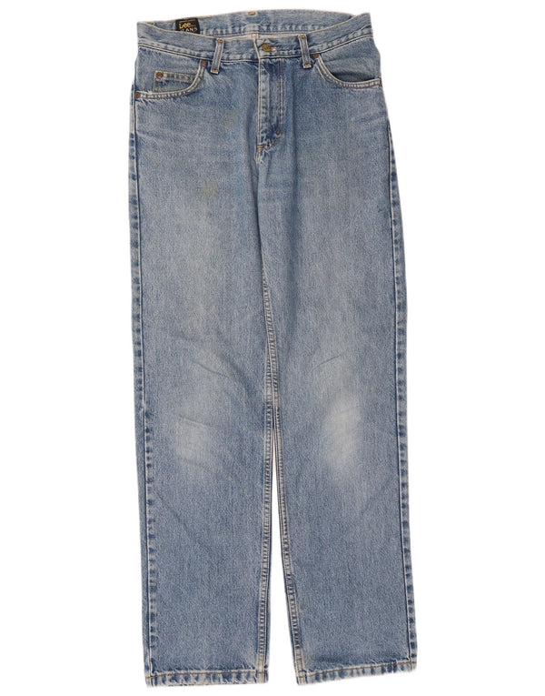 Jeans dritti da uomo LEE Brooklyn W30 L32 in cotone blu
