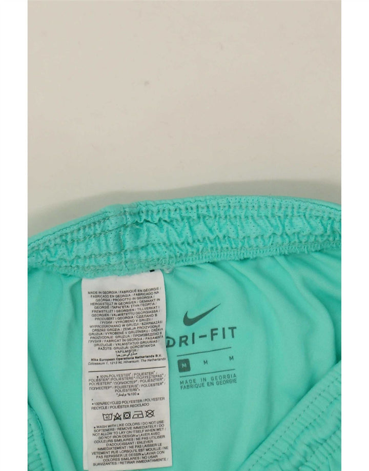 Pantaloncini sportivi Nike Dri Fit da uomo in poliestere turchese medio