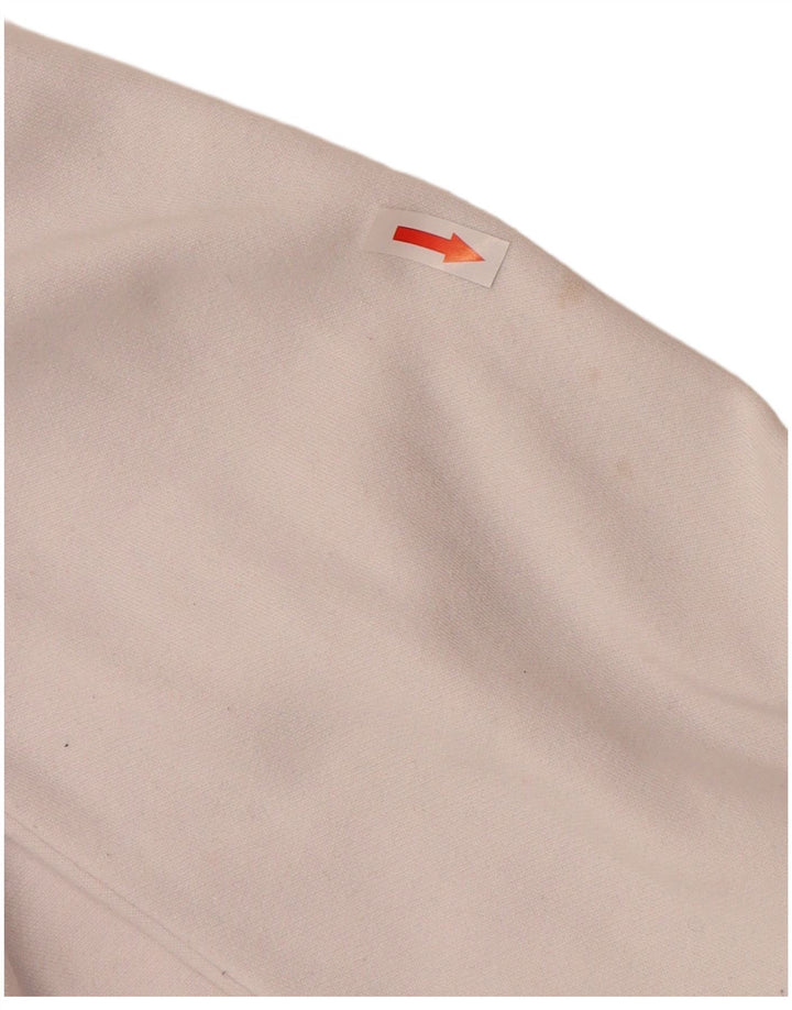 Maglione con cappuccio grafico da uomo KAPPA grande in cotone bianco