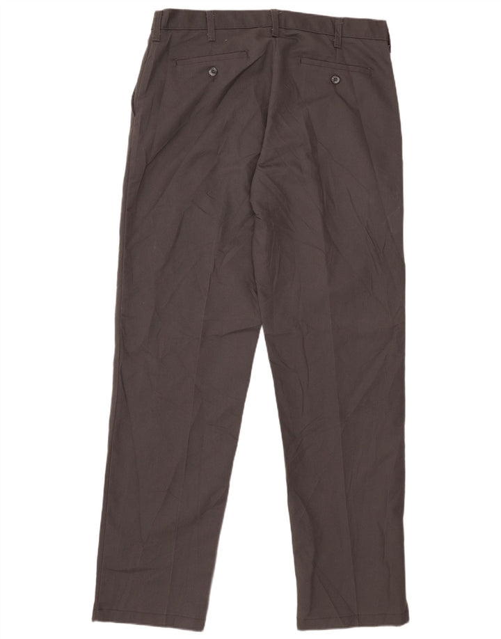 Pantaloni chino da uomo dalla vestibilità comoda Lee W34 L34 poliestere grigio