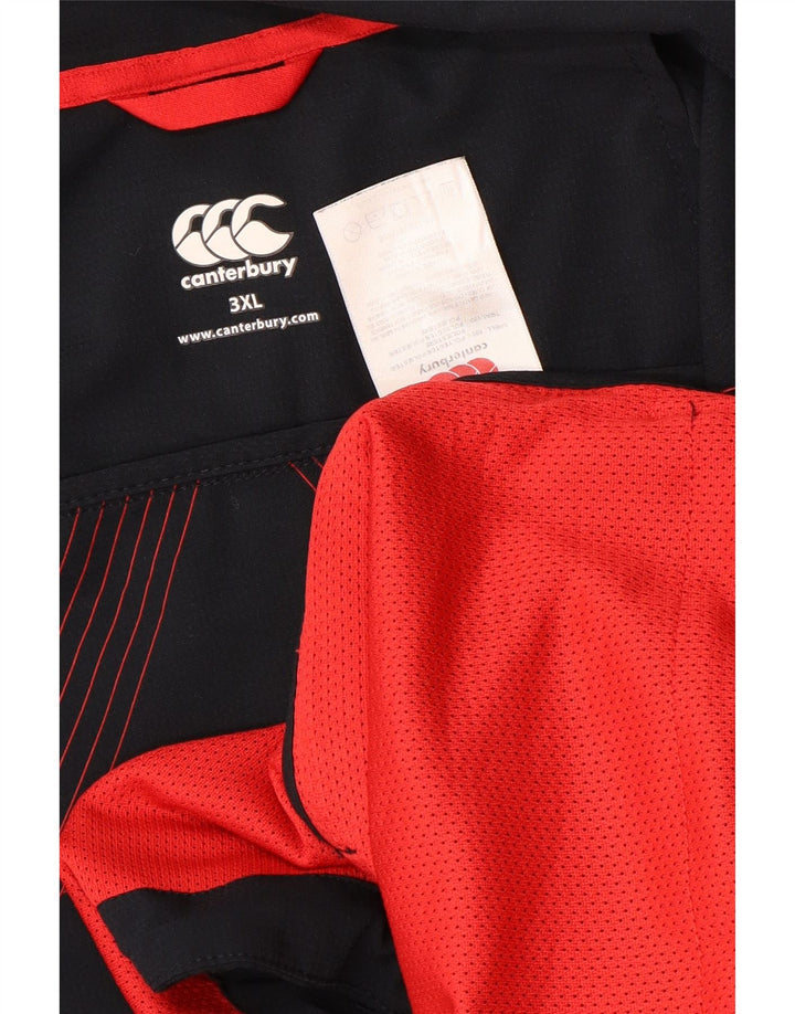 Giacca da tuta da uomo Canterbury 3XL poliestere nero