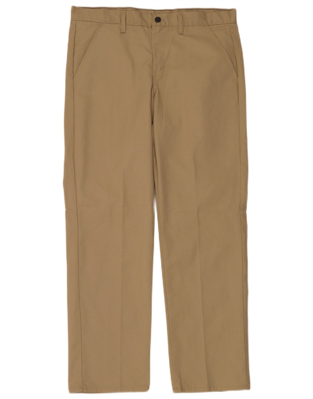 Pantaloni chino dritti da uomo Dickies W34 L32 poliestere kaki
