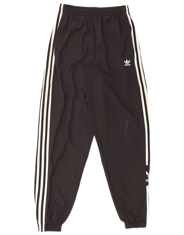 Pantaloni da tuta da donna Adidas Joggers UK 8 Small Nero Poliammide