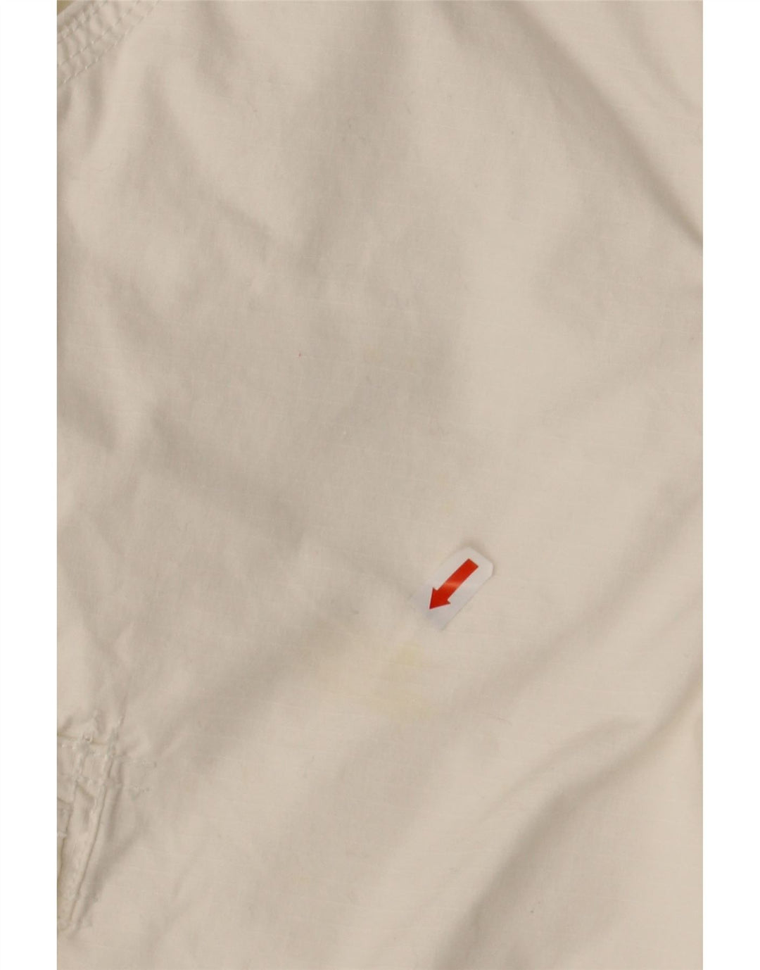 VINTAGE Mens Cargo Shorts W36 Large White Cotton Vintage Vintage and Second-Hand Vintage from Messina Hembry 
