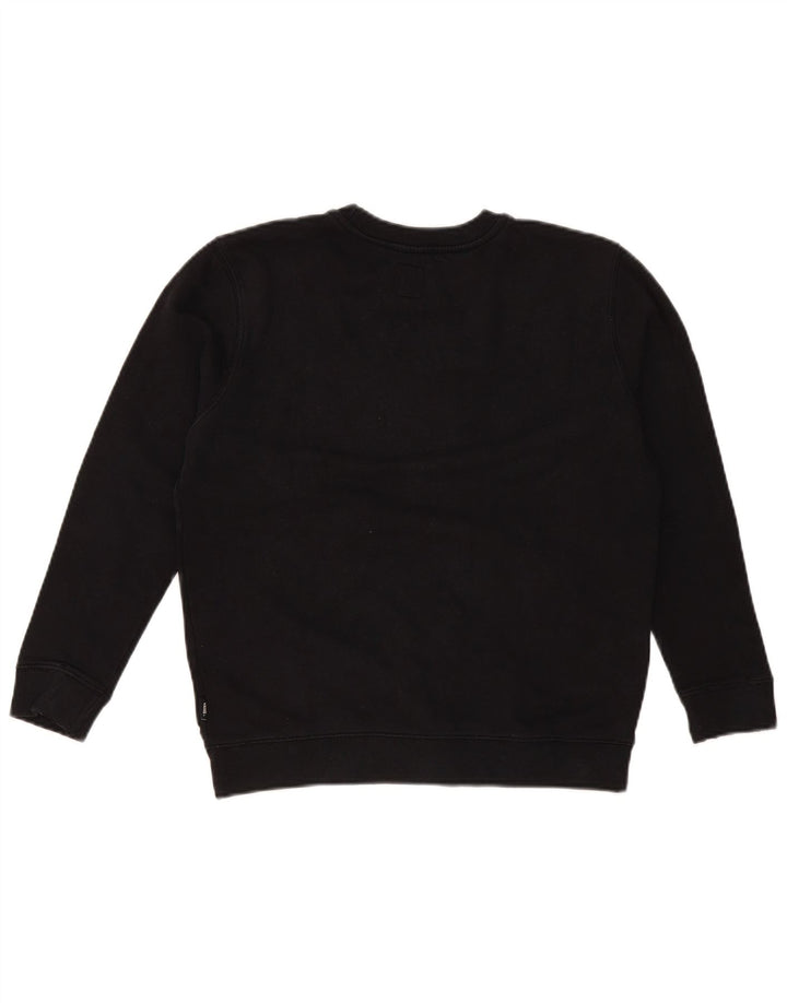 Felpa con grafica da donna Vans, maglione UK 16, grande, nera
