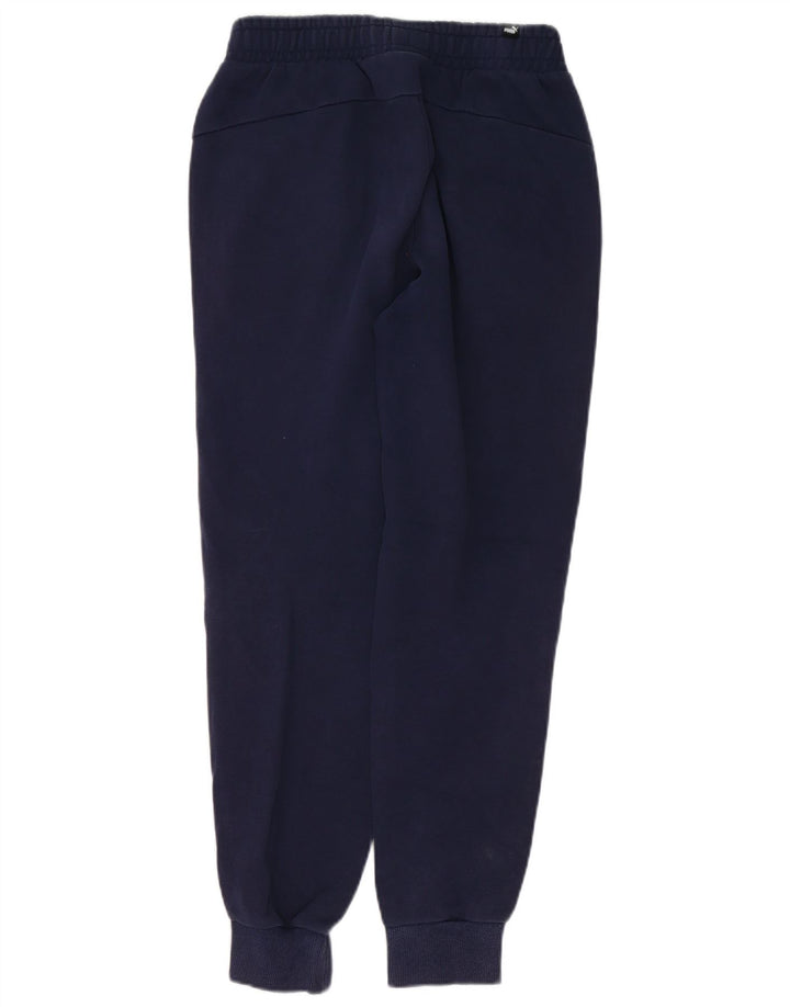 Pantaloni da tuta da uomo Puma Joggers Small Blu Navy Cotone