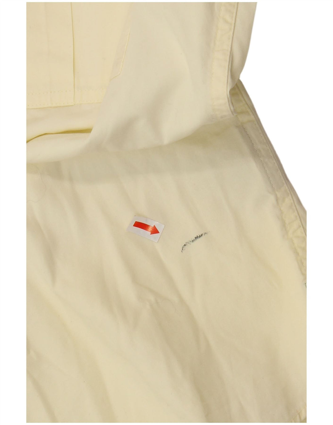 Camicia a maniche corte da uomo BOSTON taglia 41 16 grande cotone giallo