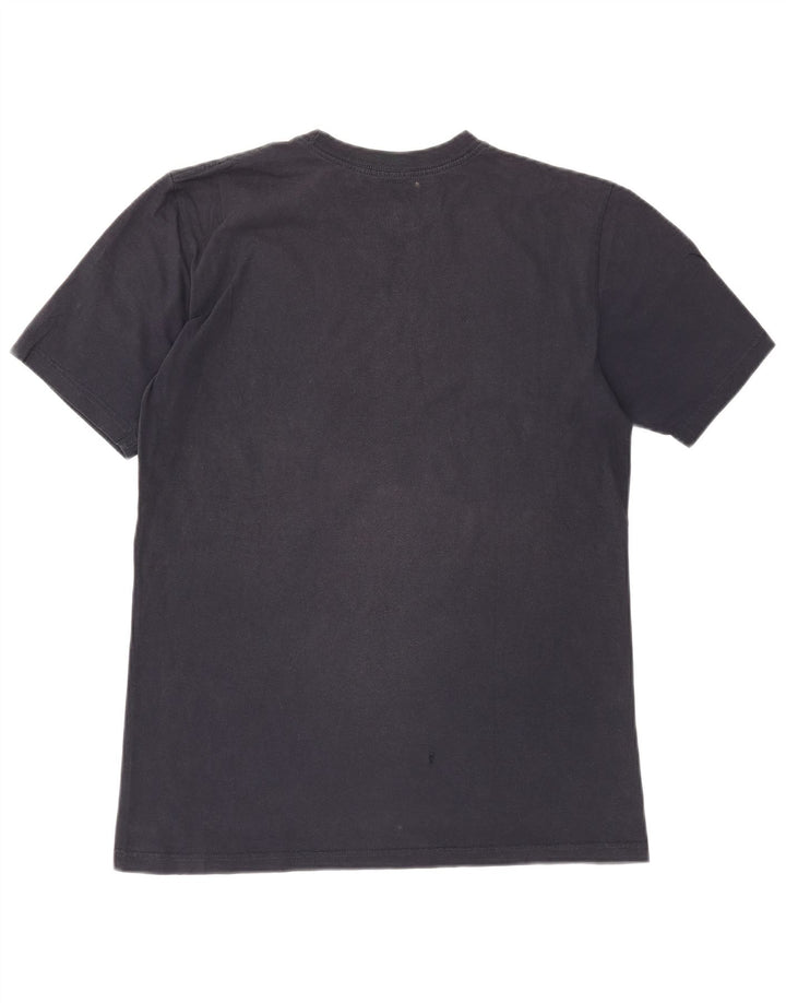 T-shirt grafica Nike da uomo con vestibilità standard, top in cotone blu navy medio