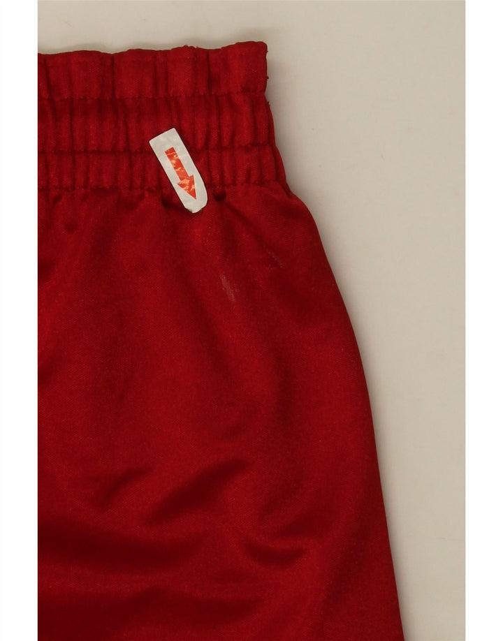 Pantaloncini sportivi Jordan da uomo piccoli in poliestere color block rosso