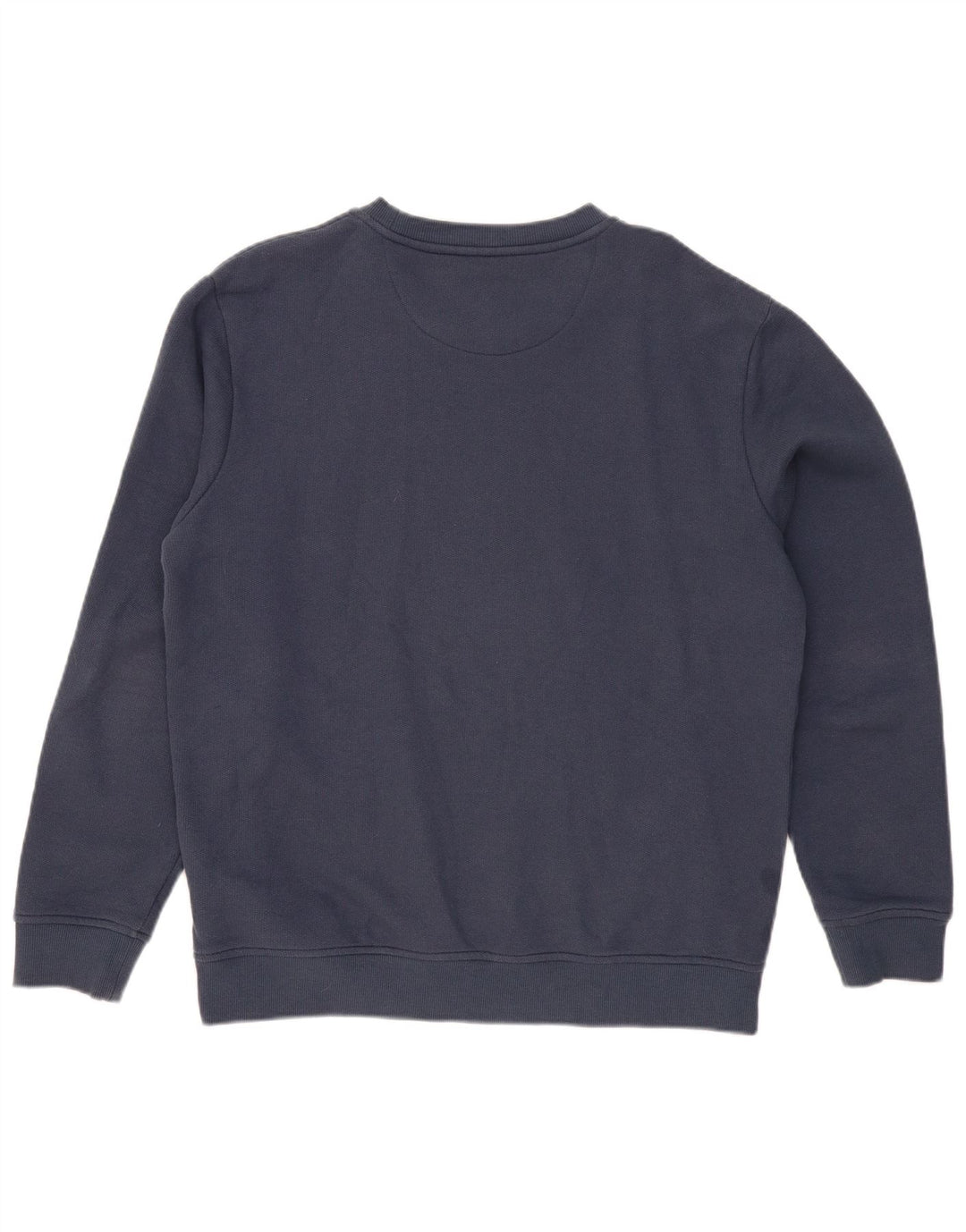 CREW CLOTHING Felpa da uomo Maglione XL Blu navy in cotone
