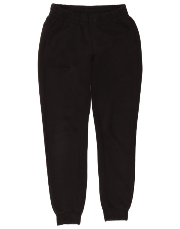 Pantaloni da tuta con grafica Adidas da donna Joggers UK 8/10 Small Cotone nero